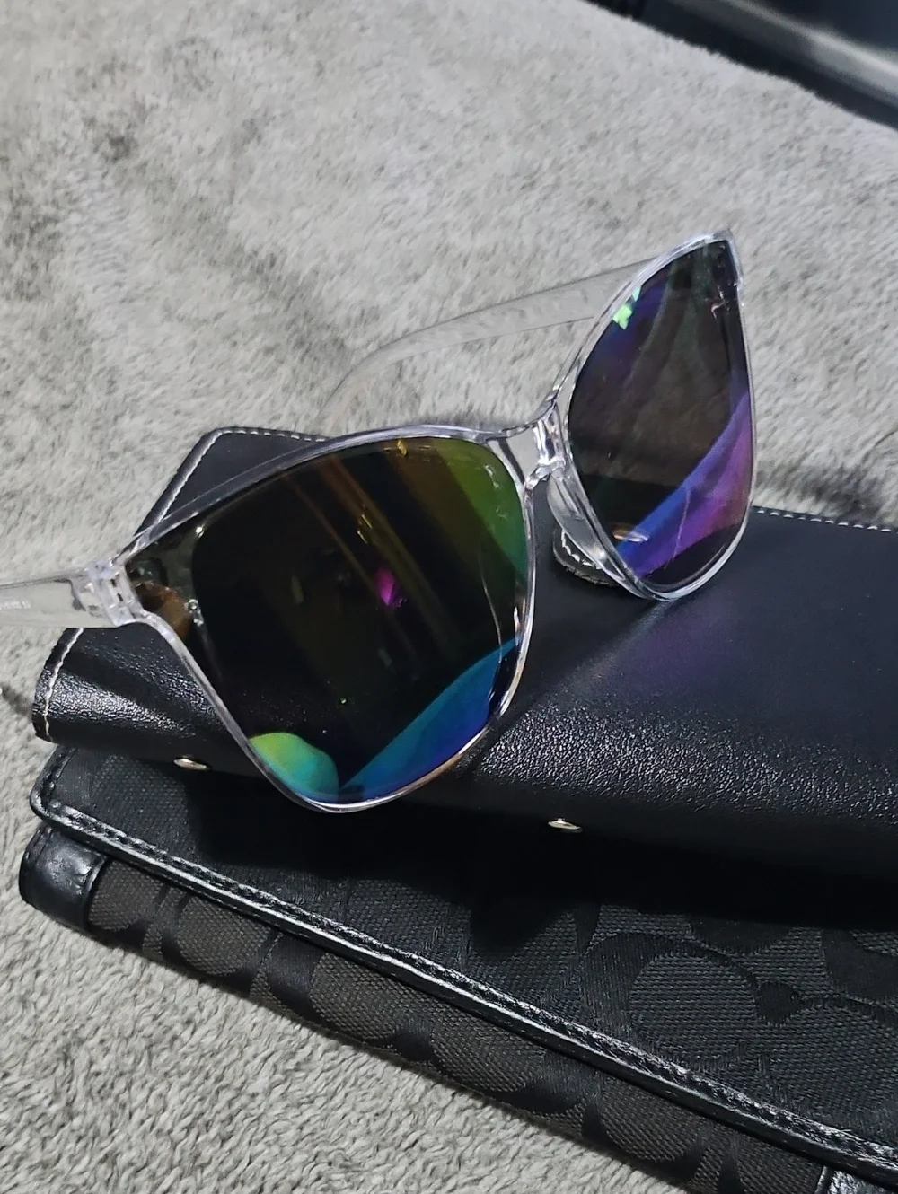 Women's Designer Cat Eye Mirror Sunglasses